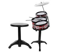 KICHOUSE 1 Juego Juguetes de Tambor Infantil Educativo Juego de Percusión con Tambores y Silla Juguete Musical para Desarrollo