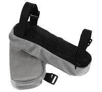 KICHOUSE 1 Par Pasamanos De Espuma De Memoria Cubre Asientos Descansar Cubierta De Reposabray Relleno Apoyo Codera De Escritorio Almohadilla Cojines Oficina Poliéster Grey