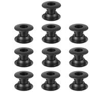 KICHOUSE 10 Casquillos de Plástico para Futbolín Repuesto de Rodamiento para Varillas Accesorios Esenciales para Mesa de Futbolín Juego de 10 Piezas Suministro para Reparación