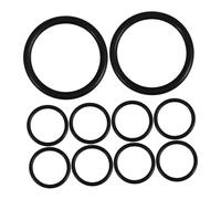 KICHOUSE 10 Piezas Anillo de Goma para Cuencos Cantores Junta de Goma Epdm Accesorio de Cuenco Tibetano Almohadilla de Sonido para Practicar Yoga para Meditación