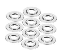 KICHOUSE 10 Piezas Decorativa para Aspersor de Doble Capa Protector de Aspersor Instalación Diseño Moderno Previene Acumulación de Suciedad y la Seguridad