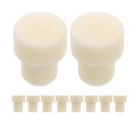 KICHOUSE 10 piezas Tapones para Botellas de Vino de Alta Polymer Sellado Hermético para Botellas Pequeñas y Frascos Decorativos Reutilizables y Fáciles de Usar para DIY y Conservación
