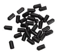 KICHOUSE 100 Tapas de Vertedor Pequeñas de Plástico para Dispensadores de Botellas Protección Anti Polvo para Vertedores Cortos Redondos Uso Doméstico y Profesional en Cocina y Bar