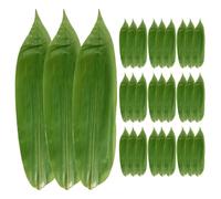 KICHOUSE 100piezas Decoraciones De Sushi De Bambú Para Sashimi y Platos Japoneses Resistente y Delicado Para Presentaciones De Cocina