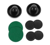 KICHOUSE 1Juego Accesorios de Hockey de Aire de Discos para Casa Incluye Negras Discos