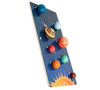 KICHOUSE 1Juego Educativo de Madera del Solar Juguete Desarrollo de Habilidades Lógicas y Creativas Aprendizaje