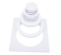 KICHOUSE 1juego Props para Fotografía De Productos Cubos De Dura para Herramientas De Maquillaje Accesorios Fotográficos Reutilizables y Resistentes Al Agua