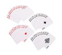 KICHOUSE 2 Juegos Cartas de Poker Papel de Transferencia Térmica de Barajas DIY Cara para Entretenimiento y Proyectos Creativos