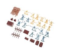 KICHOUSE 2 Juegos Figuras de Soldados de Plástico con Tema Pirata Medieval de Soldaditos para Imaginativo Fiestas y Colección Figuras Compactas y Resistentes