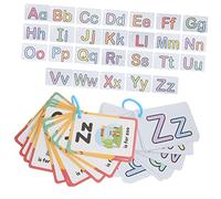 KICHOUSE 2 Juegos Juguete para deletrear Palabras Juguetes Matemáticas del Juego Cards Tarjetas didácticas de Aprendizaje temprano Juegos de fonética