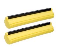 KICHOUSE 2 Piezas Cabezal de Fregona de Esponja PVA de Repuestos de Trapeador Rodillo para Limpieza de Pisos Uso Seco y Húmedo Accesorios de Limpieza Eficaces para Baldosas y