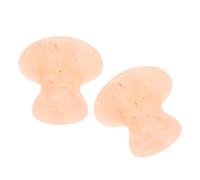 KICHOUSE 2 Piezas Jabón Exfoliante Forma de Hongo de Minerales Rosa para Baño y Masaje Spa Adecuado para Tipo de