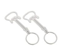 KICHOUSE 2 piezas Llavero Abrebotellas de Aleación con Diseño Guitarra Abrebotellas Decorativo para Cerveza y Bebidas Accesorio Portátil para Casa Bar y Fiestas