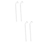KICHOUSE 2 Series Esparcidor De Células De Vidrio Lateral Forma Para Laboratorio Herramienta De Revestimiento Químico De Laboratorio Reutilizables Y Prácticos 2 Piezas*2