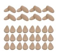 KICHOUSE 20 Pares Hormas para Zapatos y Zapatillas en Pulpa de Papel, Soporte Interior Marrón para Evitar Deformaciones, Eu 39-40, Uso Profesional en Tintorerías y Gestión de Calzado