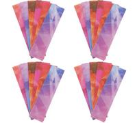 KICHOUSE 24 Pegatinas Antiestrés Textura Rugosa Sensorial para Ansiedad, Material Peva y Pvc, Colores Variados, Pack de 24 Piezas para Relajación Segura