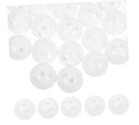 KICHOUSE 30 Piezas Bolas de Sonido para Muñecos de Accesorios para Reparación de y Sonajeros DIY para Proyectos de Juguetes de Peluche