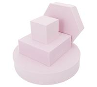 KICHOUSE 4 Piezas De Accesorios para Fotos Fiestas Bodas Pequeños Fondos para Fotografía Cubos De Modelado Accesorios para Fotografía De Productos Estudio De Fotografía Accesorios