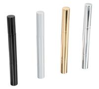 KICHOUSE 4 Tubos de Delineador Líquido Vacíos para Ojos y Cejas, Tubos Cosméticos de Aluminio Ligeros y Resistentes, Dispensadores Recargables para Aceite Labial y Esmalte de Uñas, Aptos