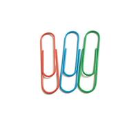 KICHOUSE 40 Piezas Clips Jumbo Multicolores de Clips Metálicos Recubiertos para Oficina y Escuela de Color Aleatorio