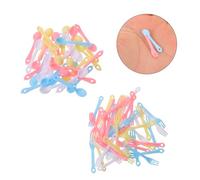 KICHOUSE 40juego Mini Vajilla De para Casa De Muñecas Incluye Tenedores Pequeños y Miniatura Accesorios De Cocina Decorar y Jugar De Forma Creativa