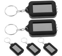 KICHOUSE 5 Piezas Linterna de Llavero LED Solar Recargable Luz Ultra Brillante para Camping y Emergencias Diseño Compacto Portátil para Exteriores y Uso Diario