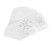 KICHOUSE 50 hojas Golf Impact Tape para Palos de Golf Etiquetas Reutilizables para Feedback Preciso el Swing Cinta Entrenadora para Principiantes Uso Interior y Exterior