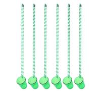 KICHOUSE 6 Collares de Plástico Verde para Despedidas de Soltero Vasos Reutilizables, Decoración Festiva y Accesorios para Celebraciones del Día de San Patricio Estilo Varios estilos