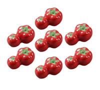 KICHOUSE 7piezas Soporte para Palillos de Cerámica con Diseño de Vegetal de Descanso para Palillos Chinos Soporte Práctico para Cocina y Comedor Resistente y Decorativo
