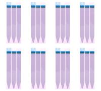 KICHOUSE 8 hojas de pegamento fácil de tirar de la batería, tiras adhesivas de repuesto para batería, tiras adhesivas de repuesto para batería, cinta de doble cara