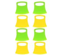 KICHOUSE 8 Piezas Cortador de Patatas en Rodajas Cuchillas Intercambiables Rectas y Onduladas, Fácil de Limpiar, Multiusos para Verduras y Masa, Adecuado para Cocina Casera