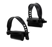 KICHOUSE Accesorios para Bicicleta Estática, Pedales Fijos de PP Funcionamiento Silencioso, Repuestos para Personas Mayores y Uso en Espacios Compartidos