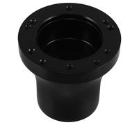 KICHOUSE Adaptador de Volante Negro para Carrito de Golf TXT y con Conexión Rápida para Suspensión Montaje Compatible para Modificación y Mejora de Respuesta de Dirección