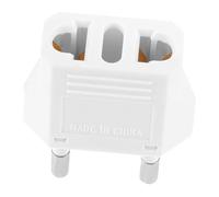 KICHOUSE Adaptador Europeo Enchufe Americano E Italiano, Convertidor de Corriente para Uso en Viajes Internacionales, Compatible Enchufes Estándar Europeos y Voltaje 220 V