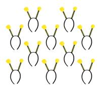 KICHOUSE Antenas de Abeja Ligeras y Cómodas 10 Diademas de Tejido para Mujeres y Niñas en Vida Diaria y Fiestas