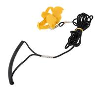 KICHOUSE Arnés Portátil para Loros de Exterior en Nylon Amarillo Buena Elasticidad y Fácil de Limpiar, Adecuado para Actividades al Aire Libre y Entrenamiento de Aves