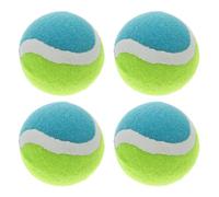 KICHOUSE Balones Adhesivas para 25 Pulgadas 4 Unidades Bola Pegajosa de Franela Ventosa para Lanzar y Atrapar Juguete de Juego al Aire Libre Desarrollo Coordinación Color Color Aleatorio