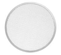 KICHOUSE Bandeja Redonda para Pizza de Aleación de Aluminio con Superficie Antiadherente y Resistencia al Óxido, Adecuado para Cocinar y Usar en Congelador