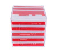 KICHOUSE Bloques Base Diez Plástico para Matemáticas Cubos Contadores para Manipulativos Educativos de Volumen y Capacidad Juguetes Didácticos para Aula Infantil Educación Preescolar