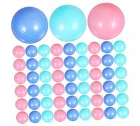 KICHOUSE Bolas Oceánicas para Niños 100 Piezas Juguetes de Piscina Balones Coloridas para Juegos al Aire Libre Diversión Juguetes de Educación Física
