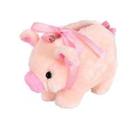 KICHOUSE Bolso Cerdito de Felpa Rosa para Decoración Colegio, Bolso Mensajero Ligero Gran Capacidad para Almacenar Teléfono y Artículos Diarios