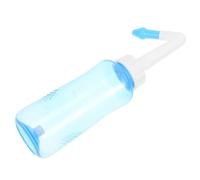 KICHOUSE Botella para Lavado Nasal de 300ml Diseño Portátil de Pp, Limpiador Nasal para Adultos que Alivia Problemas Nasales Enjuague Sinusal Eficaz