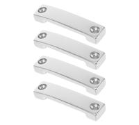KICHOUSE Bucle de Ojo de Almohadilla de Acero Inoxidable 316, 4 Piezas de 25 MM para Amarre Seguro en Barcos, Kayaks y Caravanas, Montaje Sencillo para Actividades Náuticas