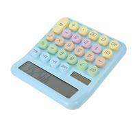 KICHOUSE Calculadora Básica Portátil de Oficina con Diseño Decorativo Calculadora Mecánica para Estudiantes para y Cálculos Rápidos Color