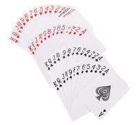 KICHOUSE Cartas de Papel para Póker Sublimación Térmica para Entretenimiento Familiar Fiesta Material Seguro y Portátil para DIY y Recreativos