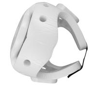 KICHOUSE Casco de Taekwondo para Entrenamiento y Sparring Tecnología Avanzada, Diseño y Amplia Visión, Material PU Blanco Adultos