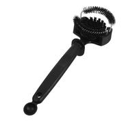 KICHOUSE Cepillo Limpiador Desmontable para Máquina de Espresso con Cerdas Flexibles y Cabezal Redondo de 58 Mm, Accesorio para Limpieza Eficaz del Cabezal del Grupo en Cafeteras