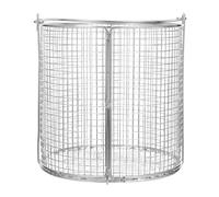 KICHOUSE Cesta de Acero Inoxidable Sistema de Drenaje y Asa para Limpieza Ultrasónica de Piezas Metálicas en Entornos Industriales de Alta Temperatura