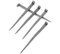 KICHOUSE Clavos de Hierro Forjado Pequeños para Construcción 10 CM Pack de 5 para Montaje de y Reparación de Madera