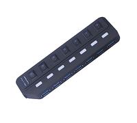 KICHOUSE concentrador USB Cubo del Soporte del Muelle adaptadores de Transferencia de expansión Material de Aceite de Caucho en Aerosol aps Respetuoso con el Medio
